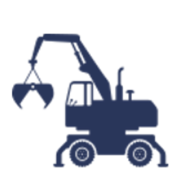 Material Handling Excavator